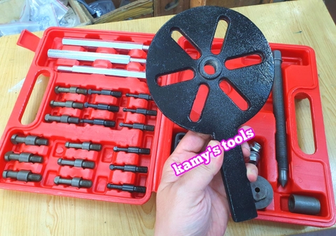 Bộ vam cảo bạc đạn trong 3 chấu đa năng, dụng cụ kéo bạc đạn trong Trigoldte