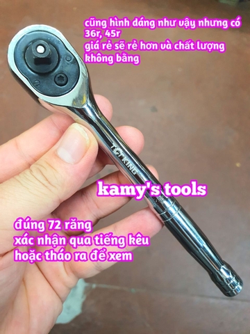 Cần Tuýp Tự Động 1/4 Cao Cấp 72 Răng, Cần Tự Động