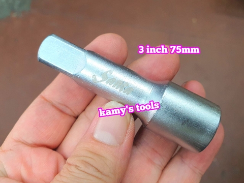 Cần nối, khúc nối tuýp 1/2 inch Santa 3 inch 5 inch 10 inch 75mm 125mm 250mm, cần tuýp nối