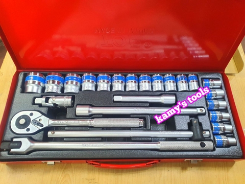 Bộ tuýp bộ khẩu 24 chi tiết Top 10-32mm KW-S424D-1 hàng chính hãng taiwan