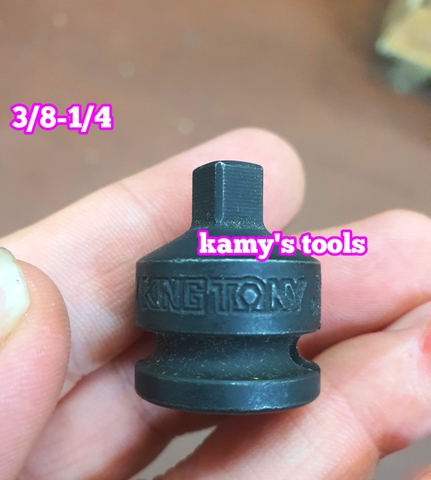 Đầu chuyển đầu biến đen Kingtony 1/4"-3/8"-1/2"-3/4"-1" 3862P 3864P 4863P 4866 6864P 6874P 6868P 8866P bán lẻ từng cái