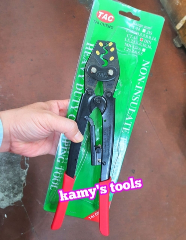 Kìm bấm cos Tai Cheng TAC 1.5-16mm2 model CT-14 CT-16, kềm bấm cos