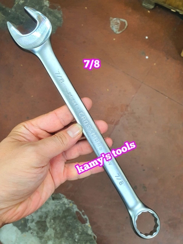 Cờ lê vòng miệng hệ inch Crossman 3/8 7/16 1/2 9/16 5/8 11/16 3/4 13/16 7/8 15/16 1 inch