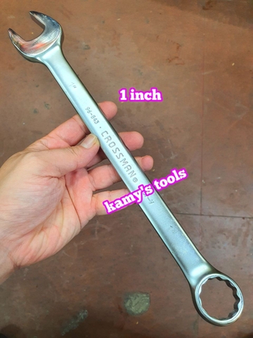 Cờ lê vòng miệng hệ inch Crossman 3/8 7/16 1/2 9/16 5/8 11/16 3/4 13/16 7/8 15/16 1 inch
