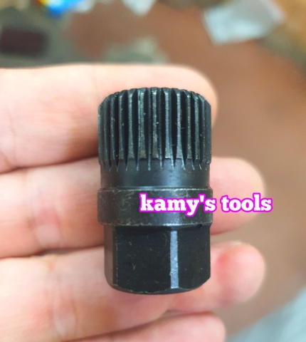 Khẩu tháo puly máy phát 33 răng