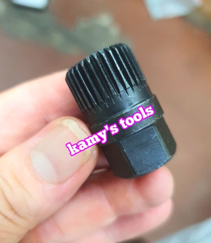 Khẩu tháo puly máy phát 33 răng