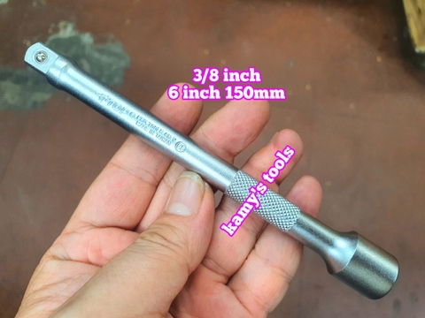 Khúc nối tuýp 3/8 inch Top 3 inch 6 inch 75mm 150mm