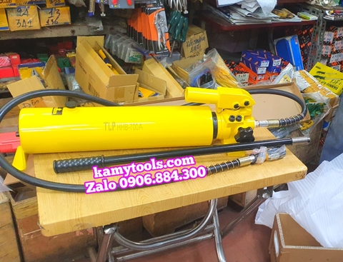 Bơm tay thủy lực TLP HHB-700a dài 715mm 2700cm3 dầu