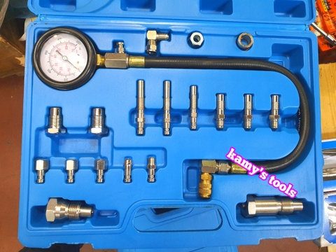 Thiết Bị Đồng Hồ Đo Kiểm Tra Áp Suất Nén Xi Lanh Xilanh Động Cơ Dầu Diesel Xe Ô Tô Xe Tải TU-15A