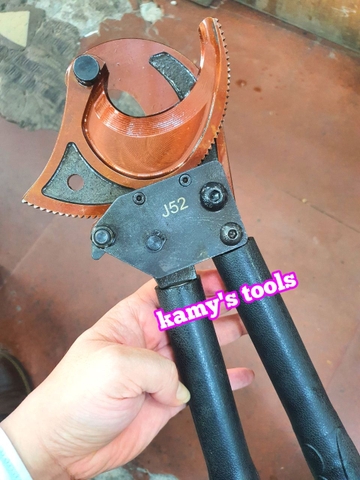 Kìm cắt cáp nhông j52 cắt cáp đồng nhôm đường kính 50mm