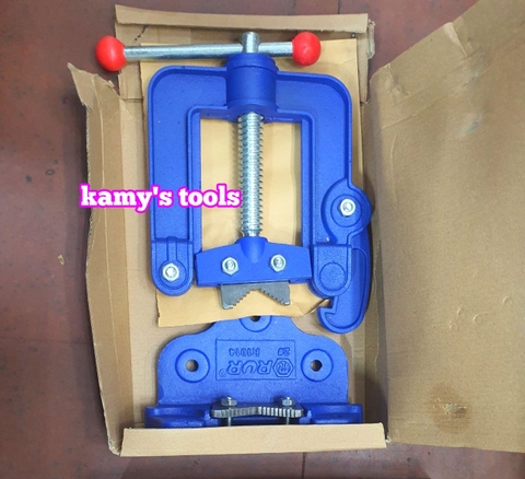 Ê tô kẹp ống số 2 Rur kẹp ống 12-80mm (ê tô kẹp ống, bàn kẹp ống)