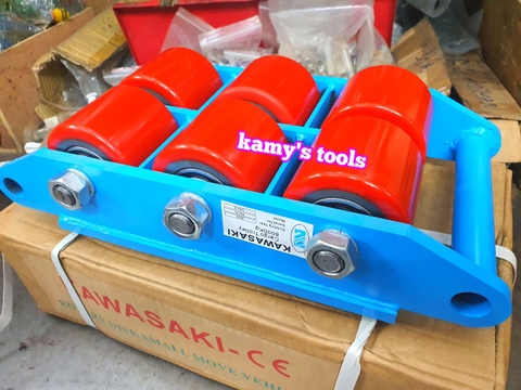 Con rùa đẩy hàng 8 tấn model CRA-6 6 bánh xe PU