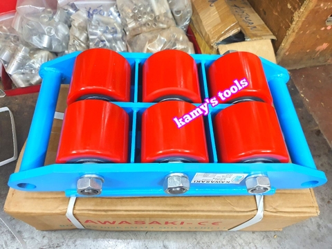 Con rùa đẩy hàng 8 tấn model CRA-6 6 bánh xe PU