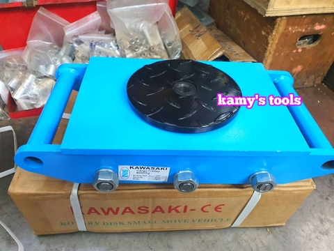 Con rùa đẩy hàng 8 tấn model CRA-6 6 bánh xe PU