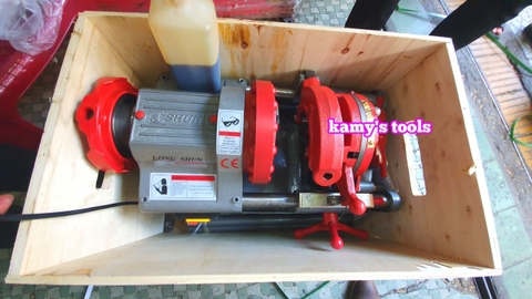 Máy tiện ren ống Z1T-R2 Long Shun 21mm-60mm