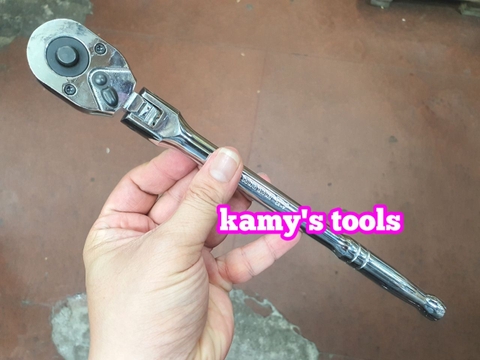 Cần siết tự động đầu lắc léo 3/8 Kingtony model 3781-11P