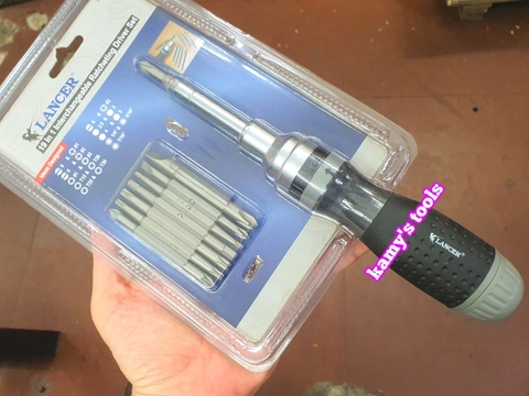 Bộ Tua Vít Tự Động Đa Năng Đảo Chiều Lancer 19 Chức Năng H6019-E, Tu Vít, Tô Vít