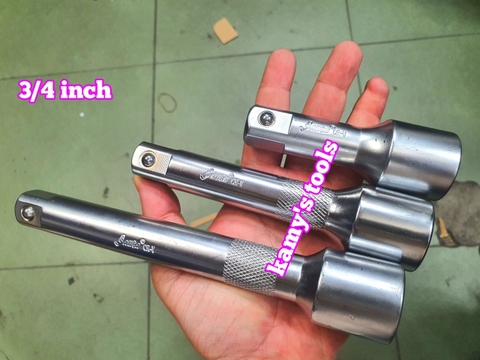 Cần nối, khúc nối tuýp 3/4 inch Santa 4 inch 8 inch 100mm 200mm, cần tuýp nối