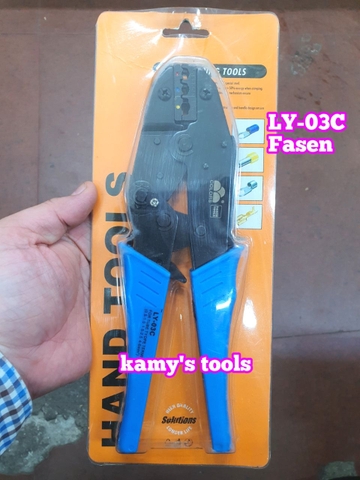 Kìm Bấm Cos Fasen Ly-03c 0.5-6mm2, Kiềm Bấm Cos