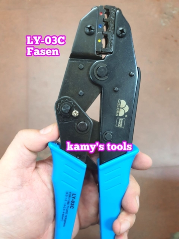 Kìm Bấm Cos Fasen Ly-03c 0.5-6mm2, Kiềm Bấm Cos