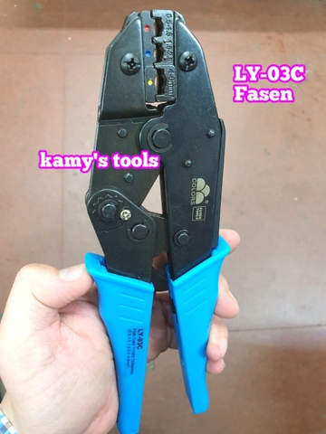 Kìm Bấm Cos Fasen Ly-03c 0.5-6mm2, Kiềm Bấm Cos