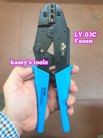 Kìm Bấm Cos Fasen Ly-03c 0.5-6mm2, Kiềm Bấm Cos