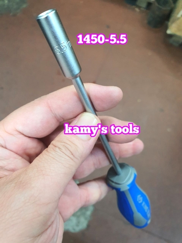 Tua vít vặn ốc đầu lục giác Kingtony 5.5x125mm model 1450-55