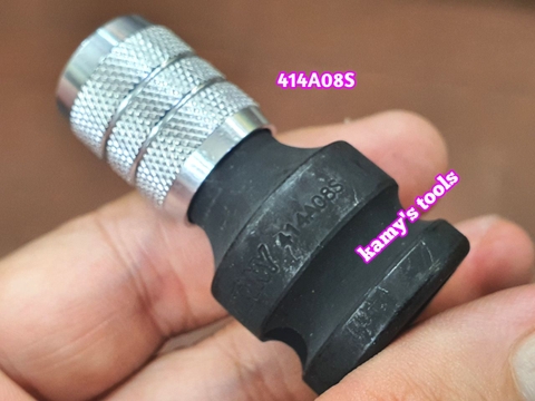 Đầu chuyển từ bu lông 1/2" sang bắn vít 6.35mm kingtony model 414A08S