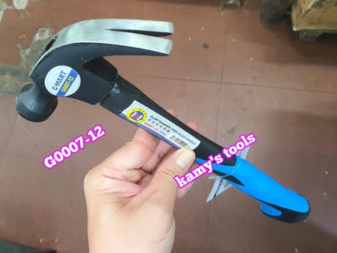 Búa nhổ đinh cán bọc cao su C-mart 8oz 12oz 16oz G0007-08 G0007-12 G0007-16