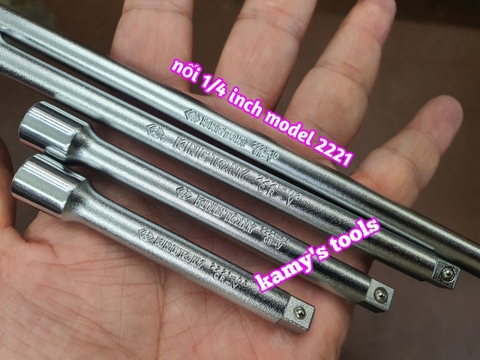 Khúc nối 1/4 inch kingtony 3 inch 75mm 4 inch 100mm 6 inch 150mm 10 inch 250mm model 2221-03, 2221-04, 2221-06, 2221-10