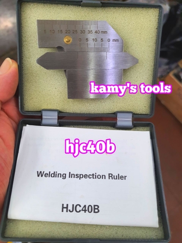 Thước đo mối hàn HJC-40 HJC-40B và HJC-60