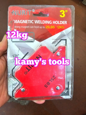 Nam châm ê ke vuông góc hàn cơ khí 12kg 22kg 33kg
