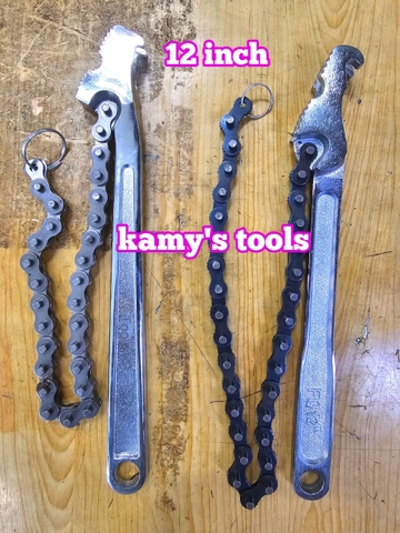 Cờ Lê Xích 12 inch Wetools Mở Được Ống 110mm và FQ 12" (Cảo Dây Xích 12”)
