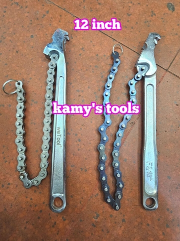 Cờ Lê Xích 12 inch Wetools Mở Được Ống 110mm và FQ 12" (Cảo Dây Xích 12”)