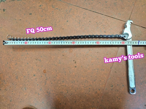 Cờ Lê Xích 12 inch Wetools Mở Được Ống 110mm và FQ 12" (Cảo Dây Xích 12”)