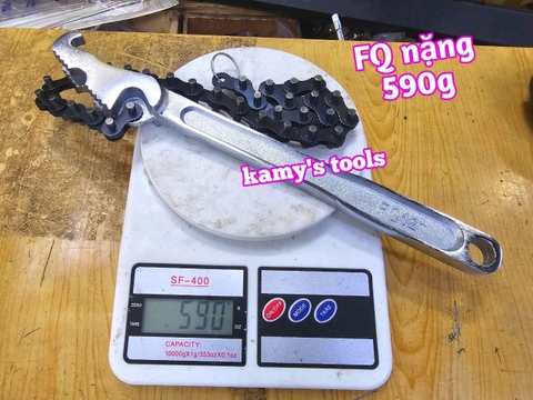 Cờ Lê Xích 12 inch Wetools Mở Được Ống 110mm và FQ 12" (Cảo Dây Xích 12”)