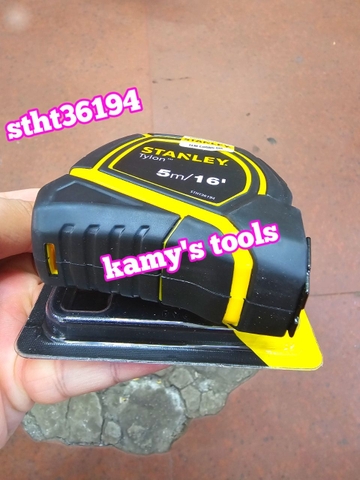Thước Cuộn 5m Stanley Bản 19mm Stht36194 (Thước Dây 5m, Thước Kéo 5m)