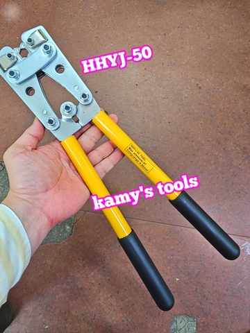 Kìm bấm cos hhyj-50 6mm2-50mm2 (kiềm bấm cos, kềm bấm cos)