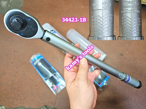 Cần siết lực Kingtony 1/2 inch 34423-1B 30-150 ft.lb