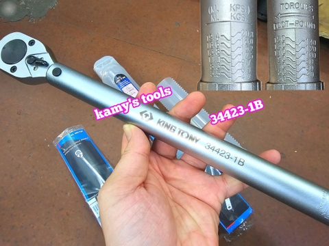 Cần siết lực Kingtony 1/2 inch 34423-1B 30-150 ft.lb