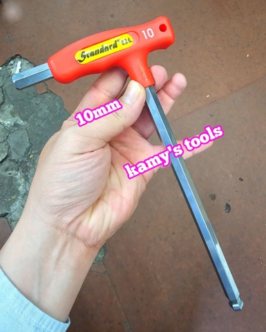 Lục Giác Chữ T Đầu Bi Standard 2mm 2.5mm 3mm 4mm 5mm 6mm 8mm 10mm