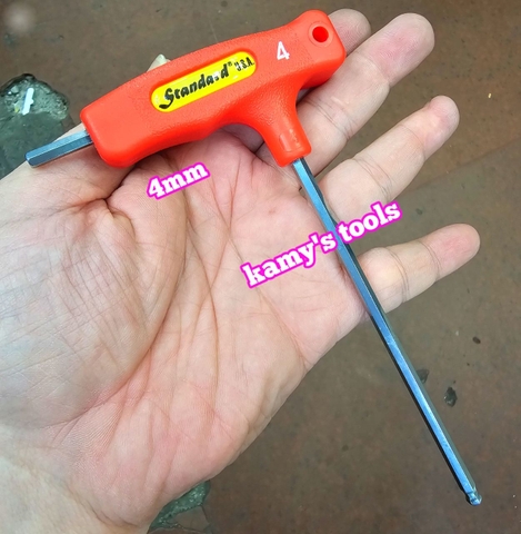 Lục Giác Chữ T Đầu Bi Standard 2mm 2.5mm 3mm 4mm 5mm 6mm 8mm 10mm