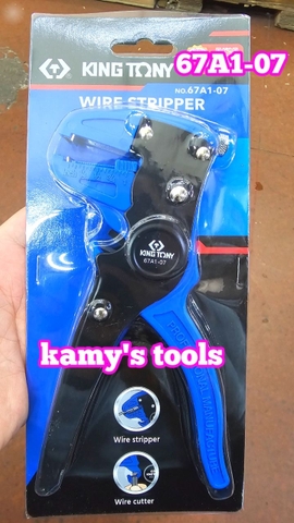 Kìm tuốt dây điện Kingtony 67A1-07