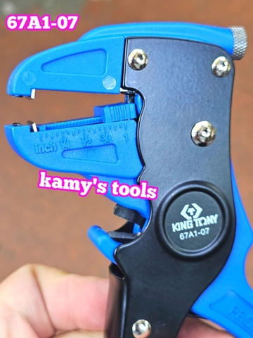 Kìm tuốt dây điện Kingtony 67A1-07