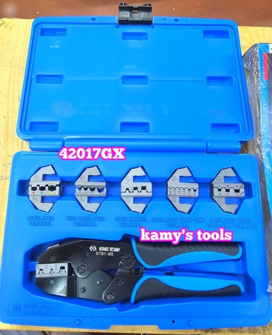 Bộ kìm bấm cos 6 cây kingtony model 42107GX