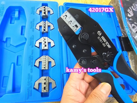 Bộ kìm bấm cos 6 cây kingtony model 42107GX