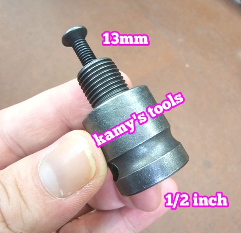 Đầu chuyển từ bulong 1/2 inch sang đầu khoan 10mm 13mm
