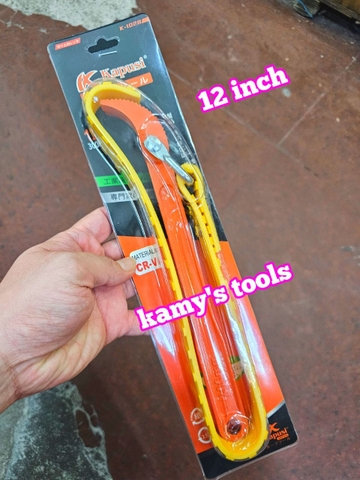 Cảo Mở Lọc Dầu Lọc Nhớt Bằng Dây Da KAPUSI 8" 200mm 12" 300mm