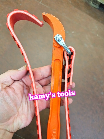 Cảo mở lọc dầu nhớt bằng dây da cán dài 8 inch 200mm 12 inch 300mm