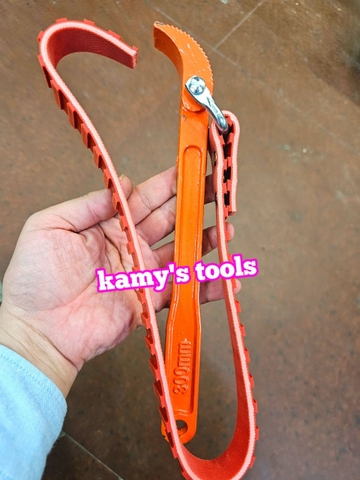 Cảo mở lọc dầu nhớt bằng dây da cán dài 8 inch 200mm 12 inch 300mm